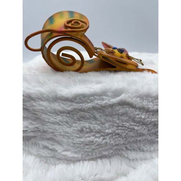 Cool Friendly Metal Orange Cat - Picture 5 of 8